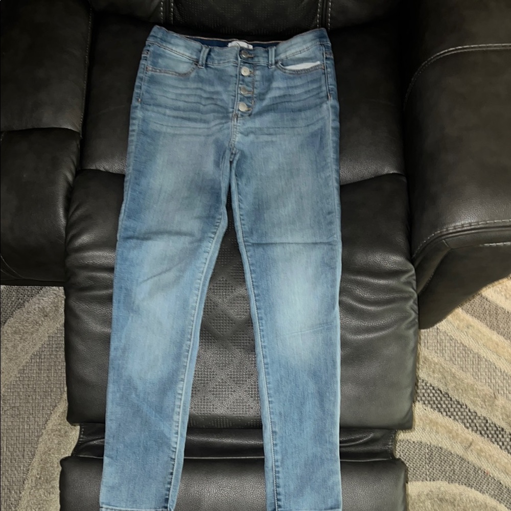 Jordache Blue Straight Leg Jeans